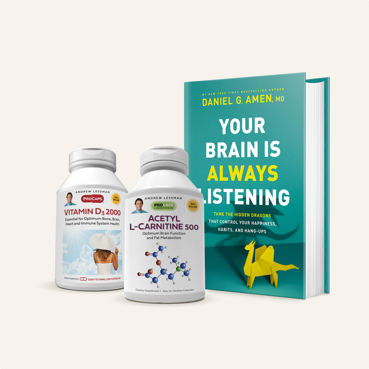 Book Kit - Your Brain is Always Listening by Daniel G. Amen, MD