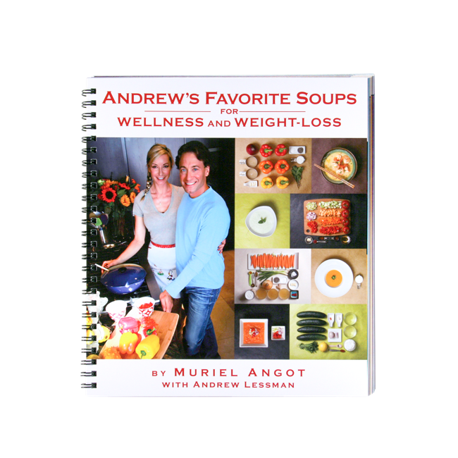 Book - Andrew's Favorite Soups Cookbook by Muriel Angot with Andrew Lessman
