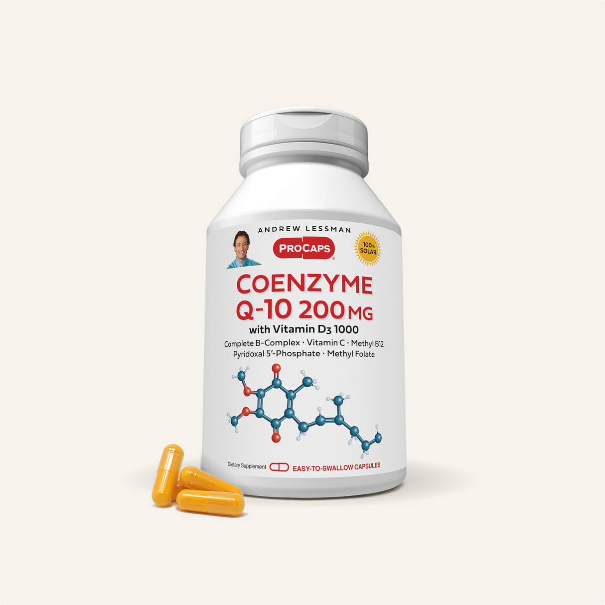 CoEnzyme Q-10 200 mg with Vitamin D3-1000