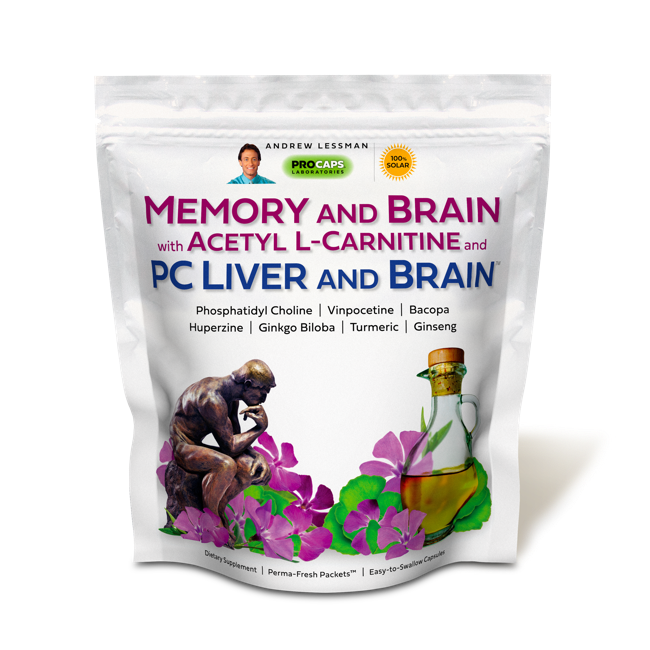 Memory & Brain with Acetyl L-Carnitine and PC Liver and Brain™