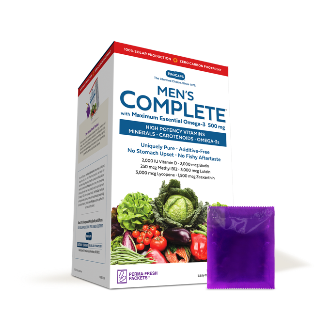 Multivitamin - Men's Complete™ with Maximum Essential Omega-3 500 mg