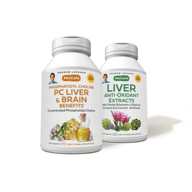 PC Liver & Brain Benefits + Liver Anti-Oxidants Kit