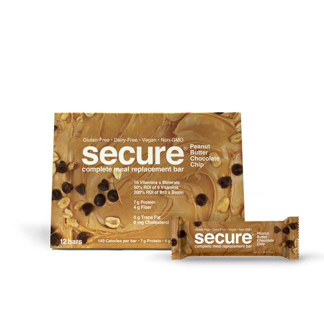 Secure® Bars 30g - Peanut Butter Chocolate Chip