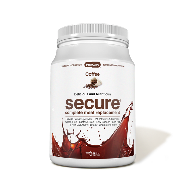 Secure® Soy Complete Meal Replacement - Coffee