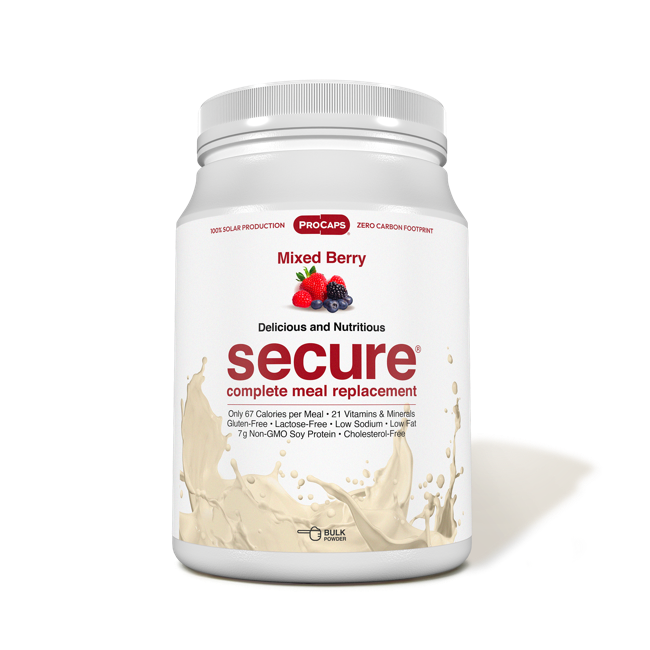 Secure® Soy Complete Meal Replacement - Mixed Berry