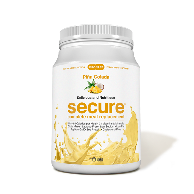 Secure® Soy Complete Meal Replacement - Piña  Colada