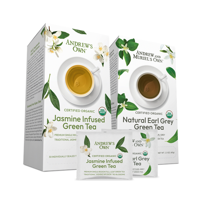 Tea - Variety Kit - Jasmine Green Tea & Earl Grey Green Tea