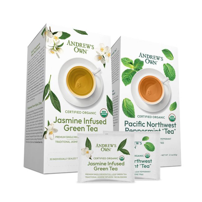 Tea - Variety Kit - Jasmine Green Tea & Peppermint Tea